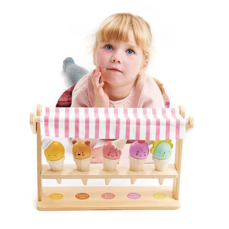 美國 Tender Leaf - 微笑甜筒櫥窗