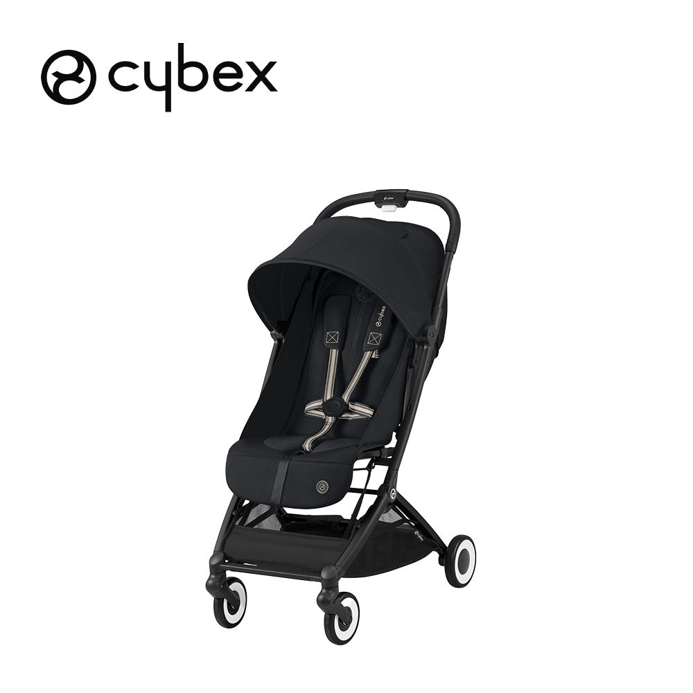 德國 Cybex - Orfeo 輕便可平躺登機嬰兒推車-墨石黑