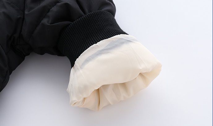 WELLKIDS - 加厚造型暖暖連帽外套-熊熊耳朵-米白色