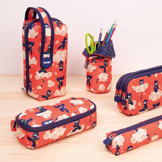 MILAN - 硬殼式筆袋_功夫忍者