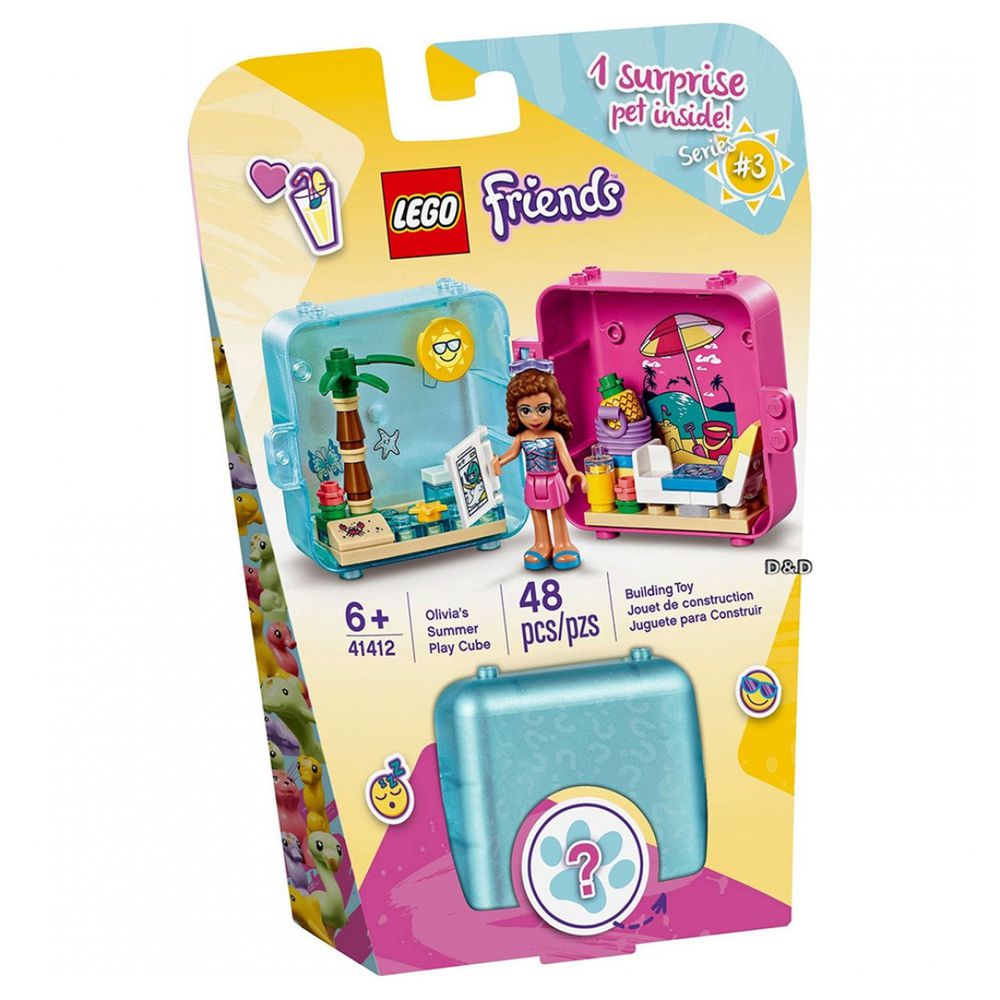 樂高 LEGO - 樂高積木 LEGO《 LT41412 》Friends 姊妹淘系列-夏日秘密寶盒-奧麗薇亞-48pcs