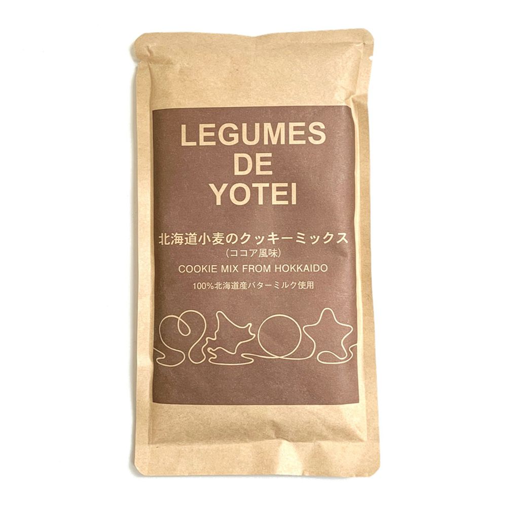 日本LEGUMES DE YOTEI - 北海道餅乾預拌粉-可可-200g