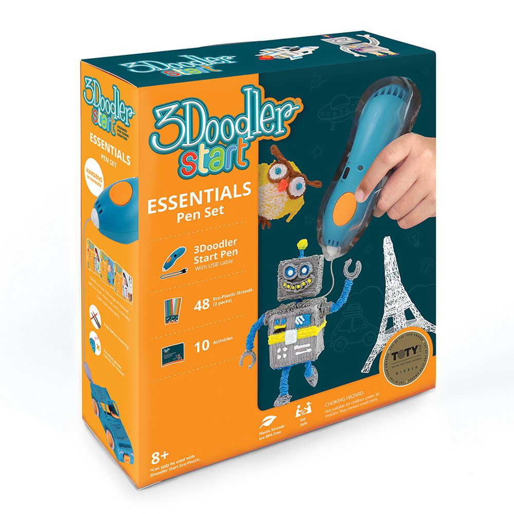 3Doodler - Start 3D列印筆基本組合-水藍色