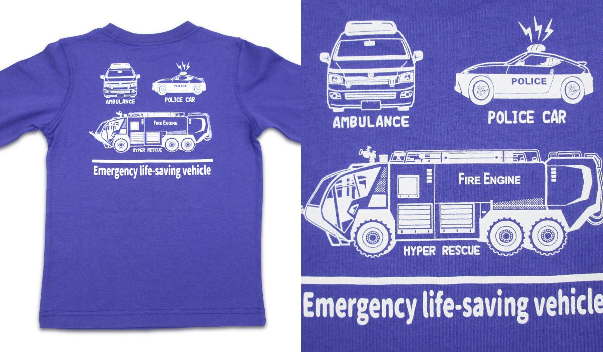 日本服飾代購 - 純棉印花長袖上衣-列車交會-灰