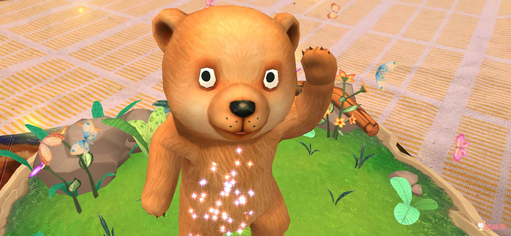 Little Hippo Books - 4D立體繪本大全套-小紅帽+三隻小豬+絨毛兔+金髮女孩與三隻熊+一起學123+一起學ABC[4D書]