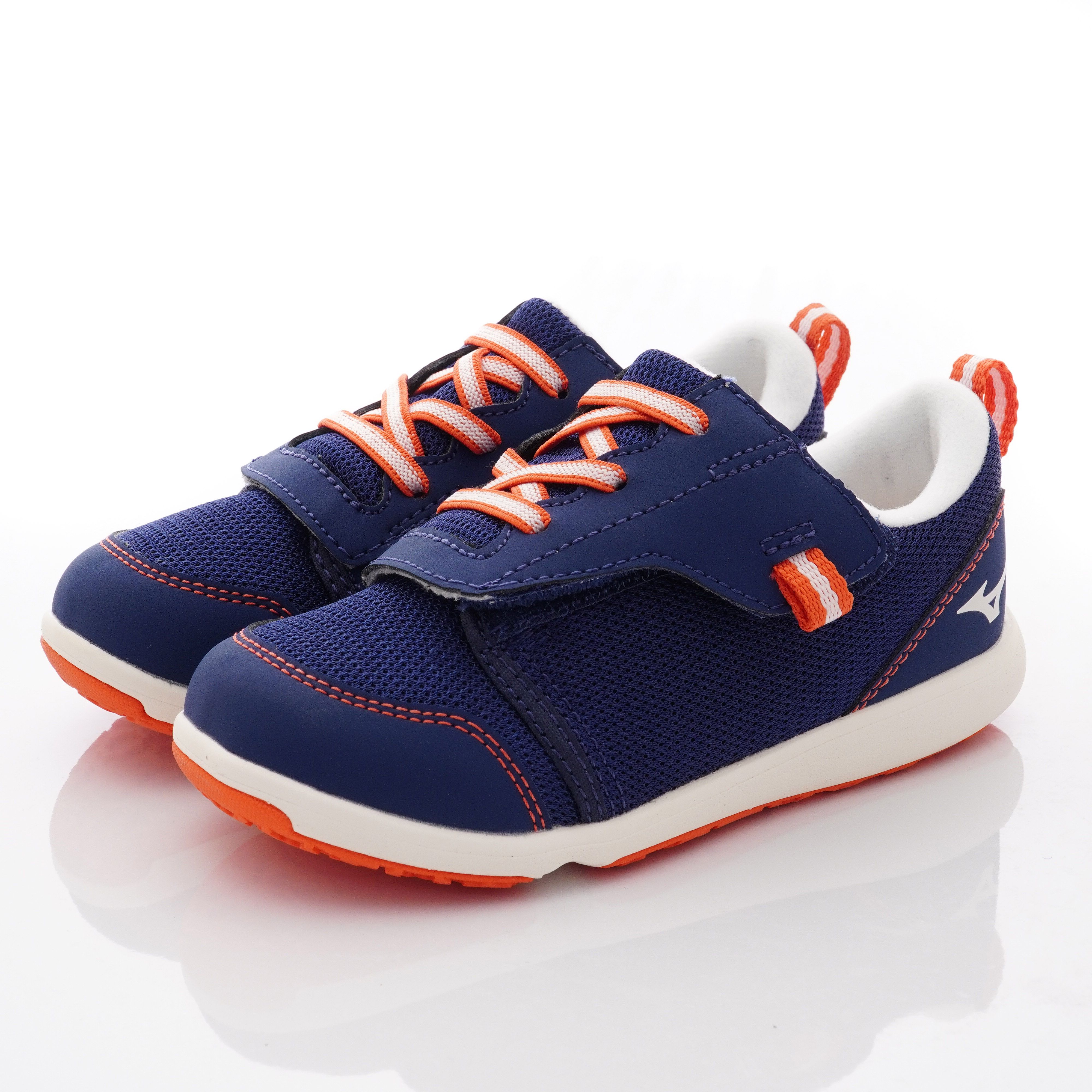 MIZUNO 美津濃 - 超輕量大絆帶機能鞋款(中童段)-深藍