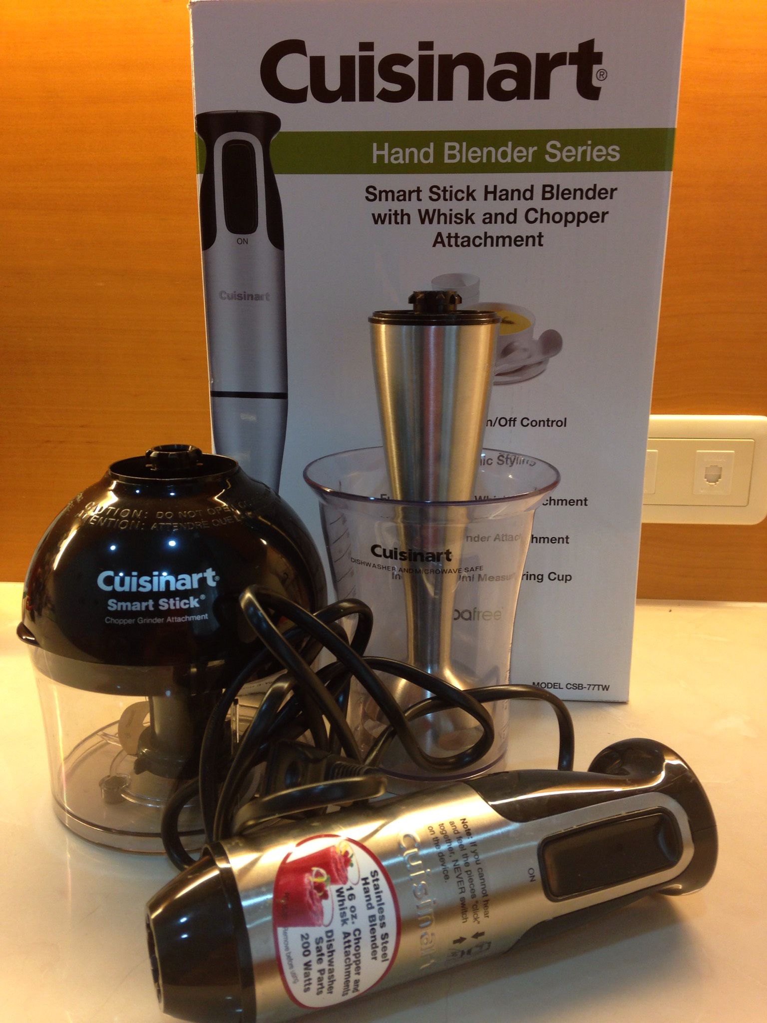 美膳雅 Cuisinart 攪拌棒 CSB-77TW