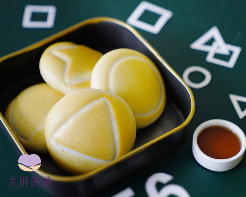 美姬饅頭 - 椪糖鮮乳造型饅頭-6入-35g/顆