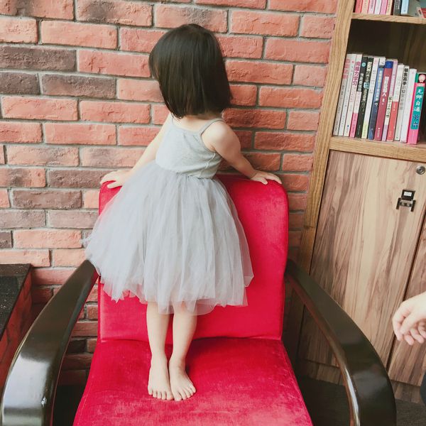 ♚公主系style♚ 網紗細肩帶紗裙洋裝