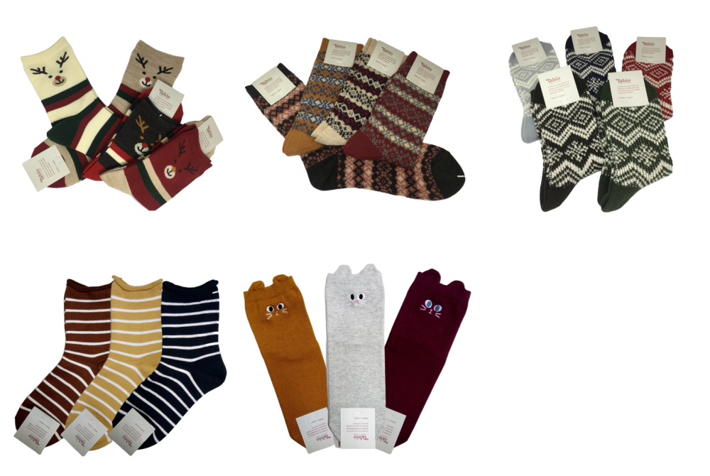 新色到～100%日本製 Tabio靴下屋 童襪/褲襪/成人短襪