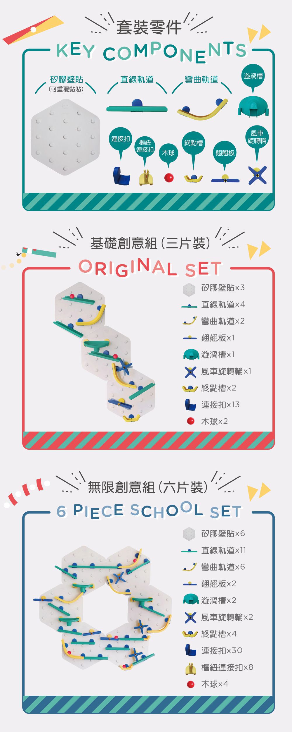 免收拾【新加坡Oribel】壁貼玩具，貼在牆上想玩就玩！