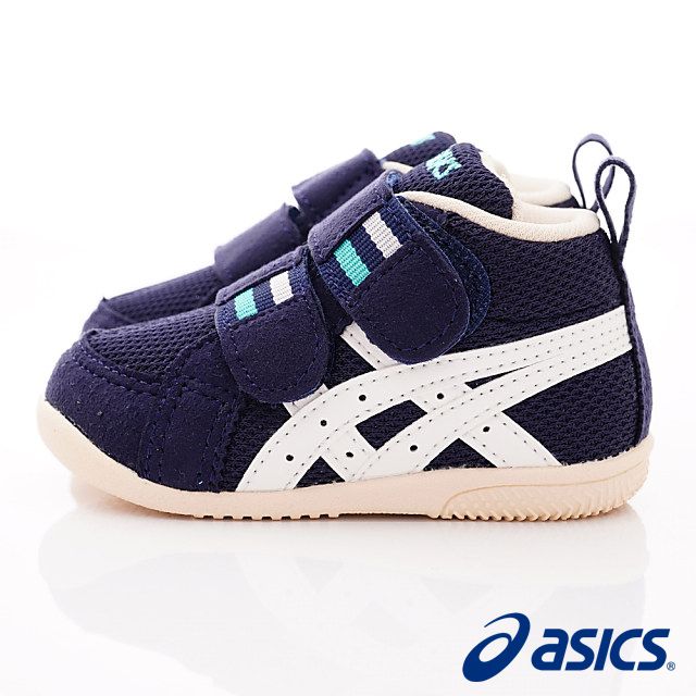 asics 亞瑟士 - SUKUSUKU護踝高支撐學步鞋款(寶寶段)-深藍