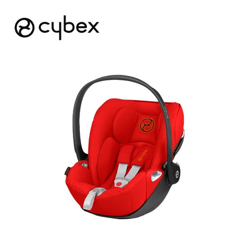 德國 Cybex - Cloud Z i-Size 頂級輕量180度旋轉嬰兒提籃-橘金