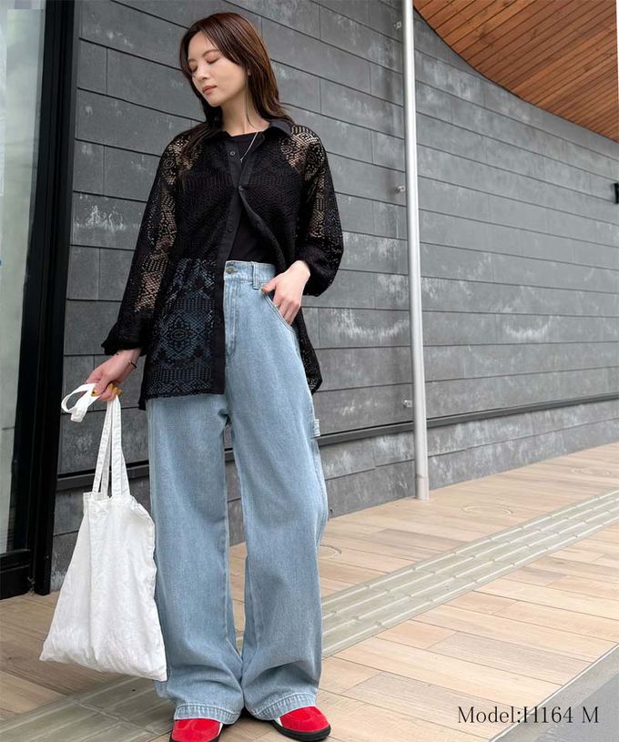 日本 Classical Elf - 超顯瘦厚磅百搭直筒褲-黑