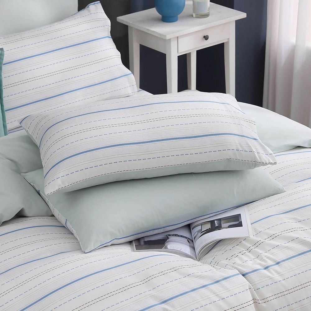 枕套2入 100%精梳棉 純棉-艾普斯