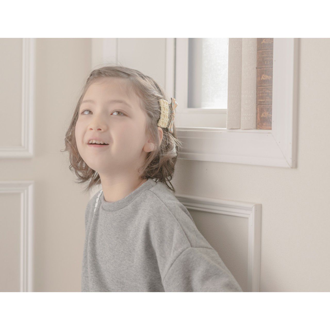 日本 Catherine Cottage - 蕾絲花朵配色可愛髮夾(2入組)-藍綠系