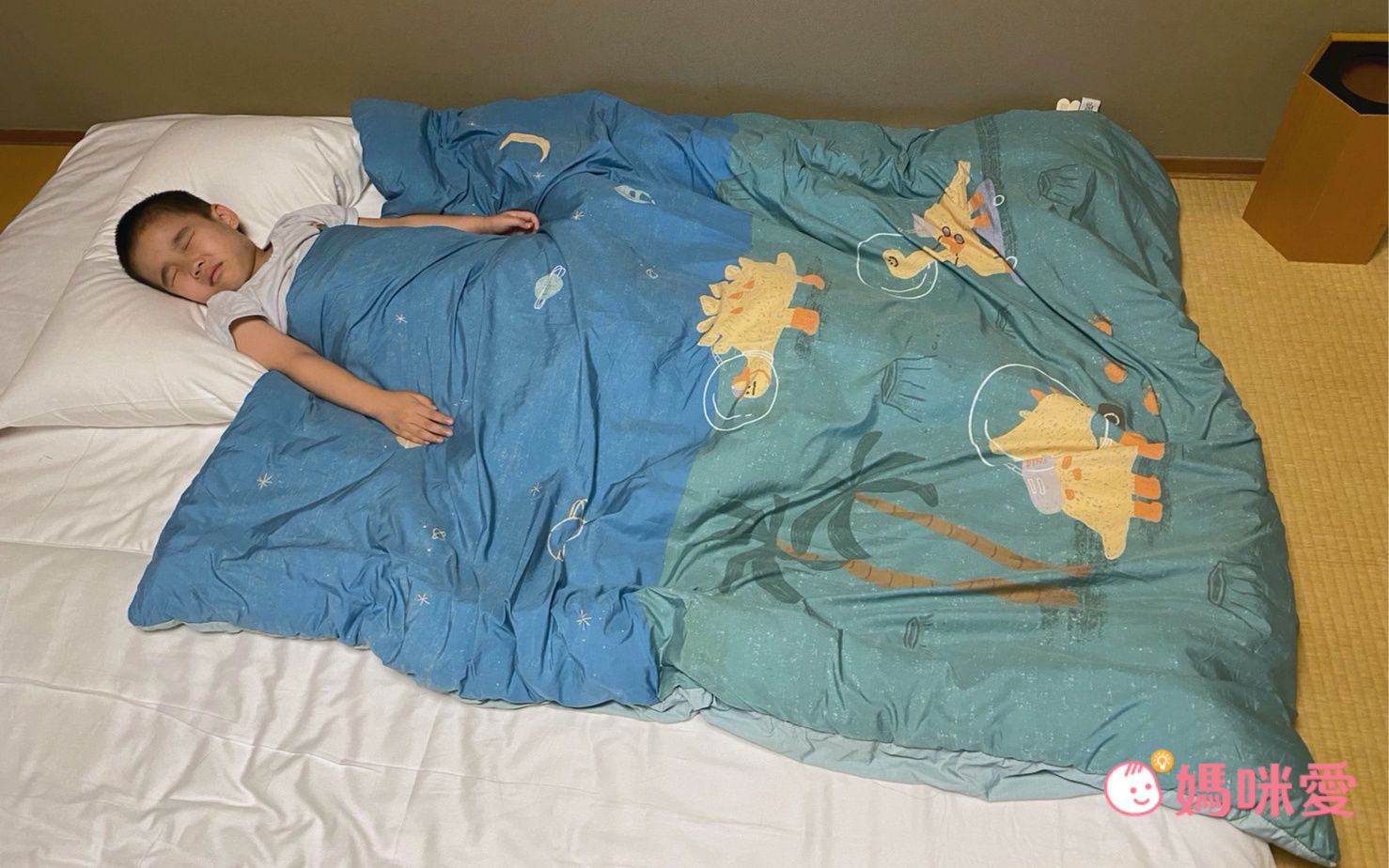 韓國 Maatila - (兒童款)可水洗M2全方位抗菌防蟎棉被-公路車車