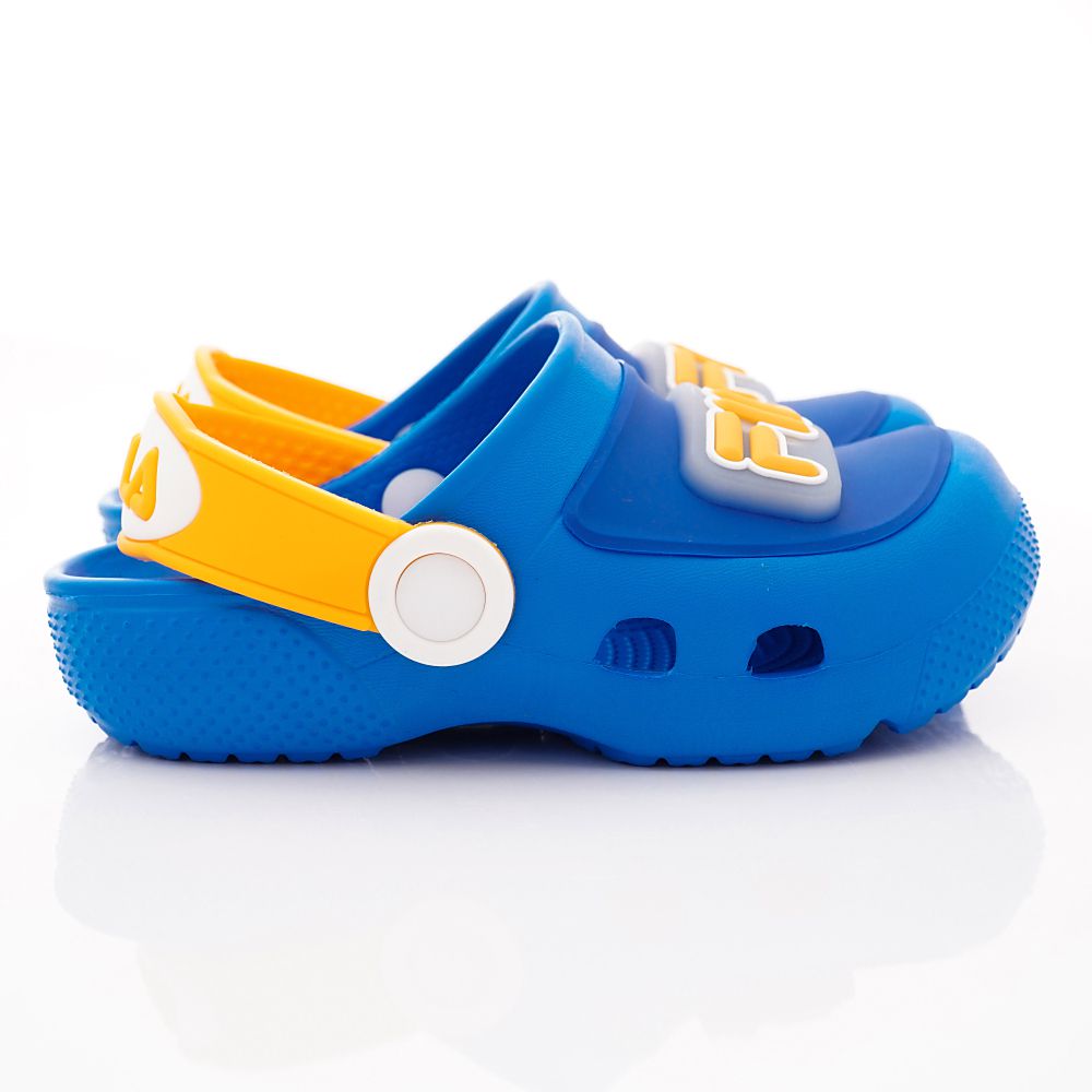 FILA - 春夏新品園丁電燈鞋款(中小童段)-藍澄