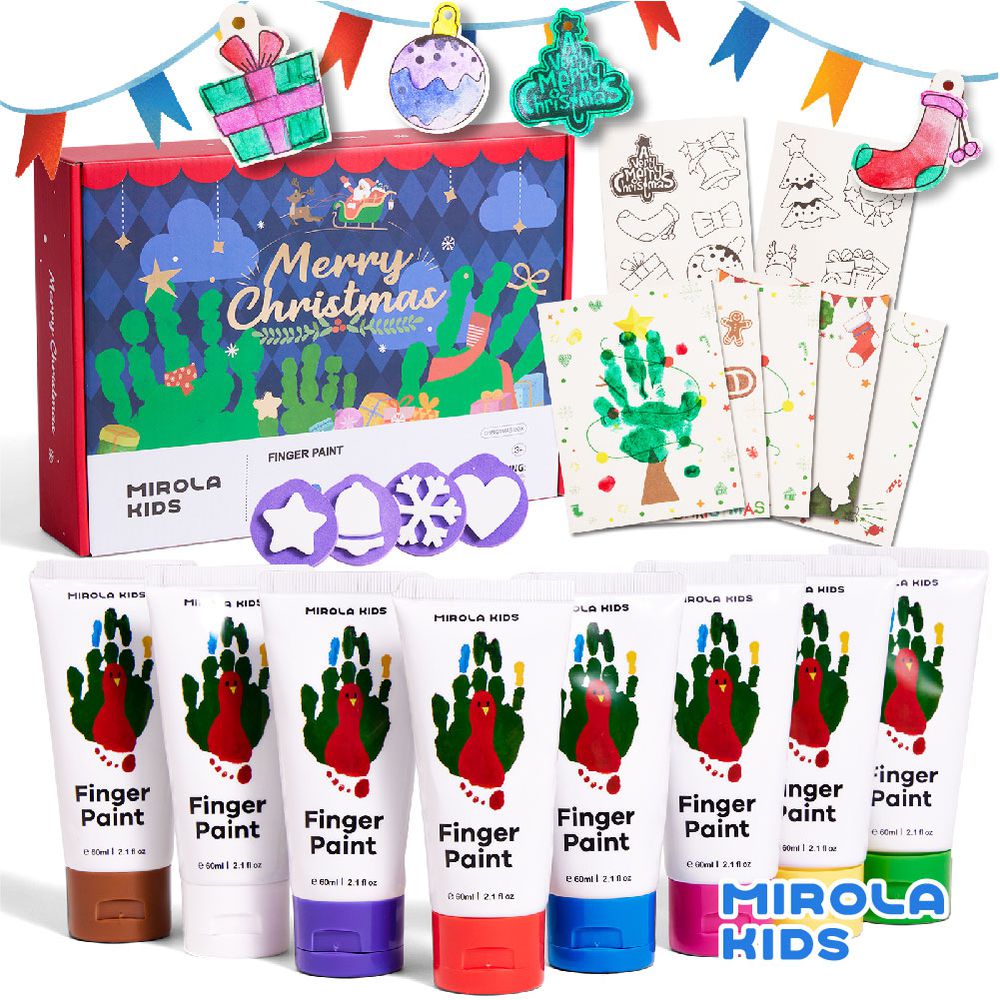 創藝手指畫套裝-聖誕特輯MK96192