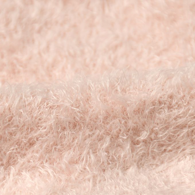 akachan honpo - 蓬鬆襪-動物-粉紅色 (9～14cm)