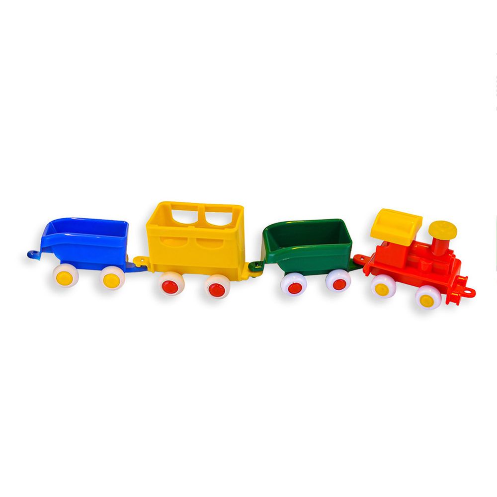 瑞典Viking toys - 貨運列車(4件組)-7cm