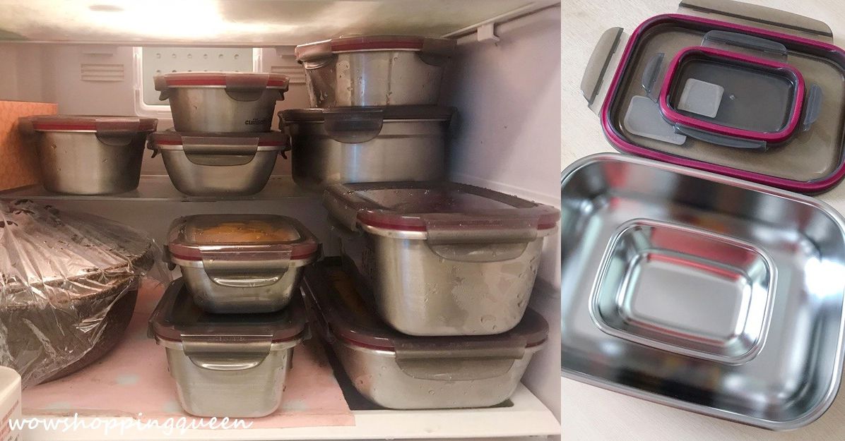 分隔不混味！韓國 Cuitisan 酷藝師保鮮盒 可微波的不銹鋼！