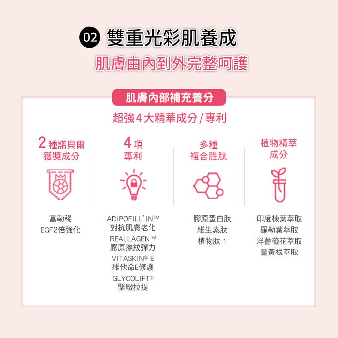 AGE20's - 永恆晶燦無瑕爆水粉餅(LX)(1空殼+2粉蕊)-23自然色