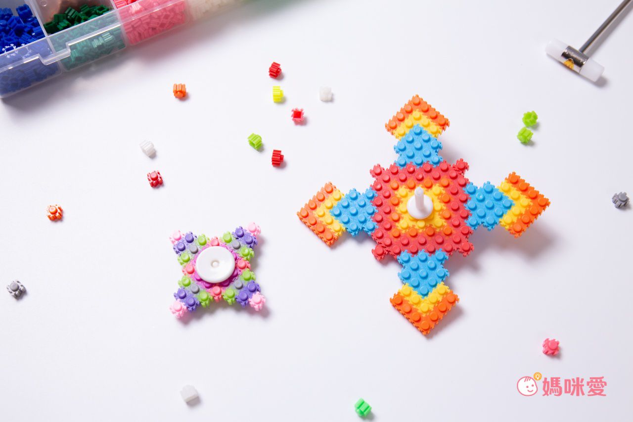 可重複拆卸，玩法多變【韓國Color Story 】免熨燙拼豆