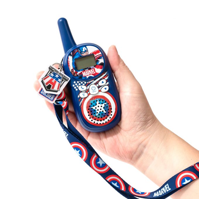 infoThink - 【超值二入組】對講機-蜘蛛人(新版)+美國隊長