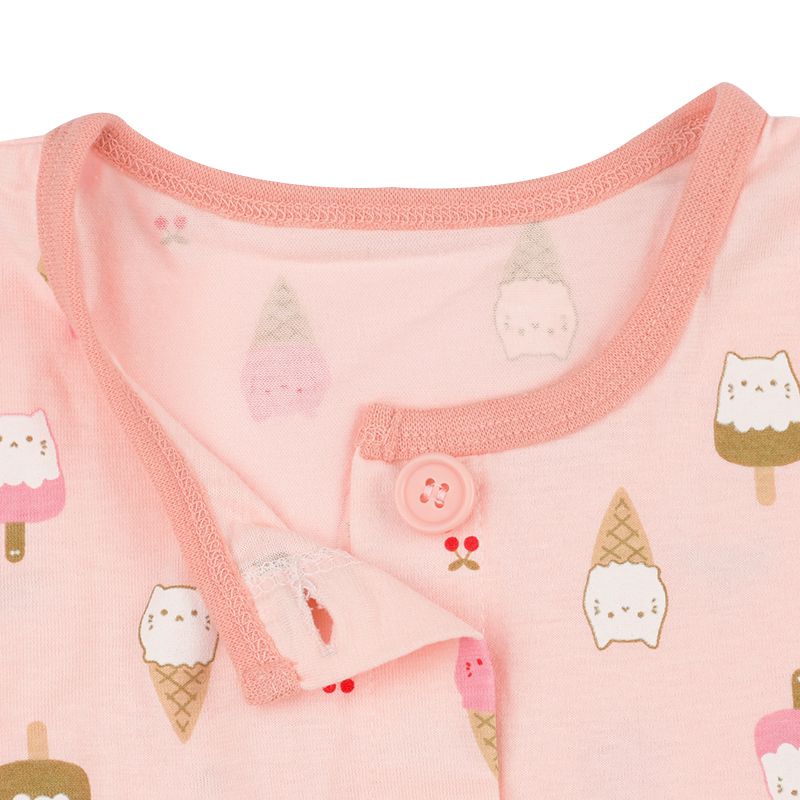 akachan honpo - 家居服3件組-粉紅色