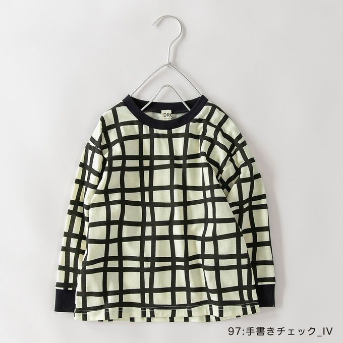 日本 BRANSHES - 100%棉 可愛女孩印花長袖上衣-草莓三明治-淺紫