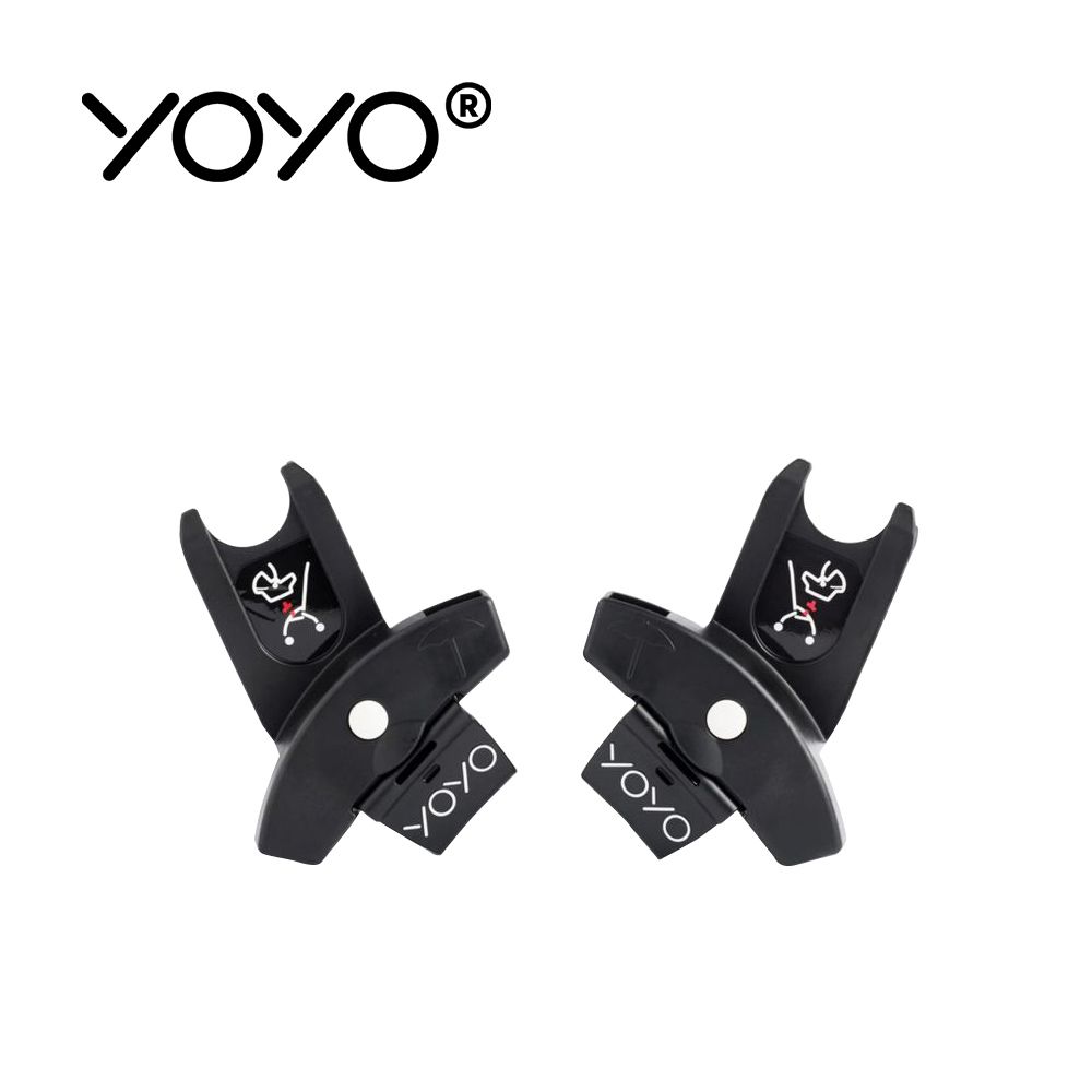 Stokke - YOYO² 法國 Car Seat Adapters 汽車座椅連接器-黑色