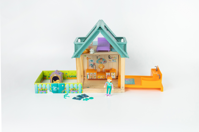 德國 Hape - 娃娃屋寵物美容院