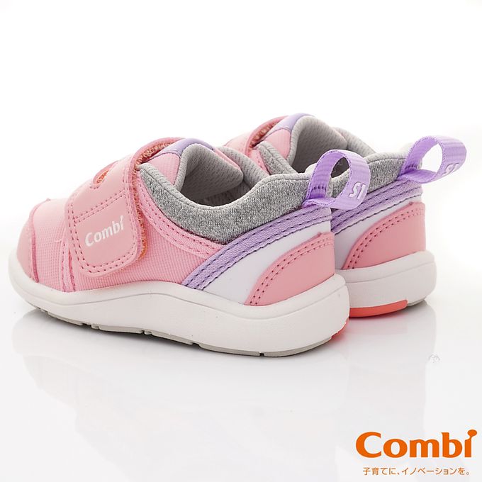 日本 Combi - COMBI醫學級NICEWALK兒童成長機能鞋-C2301PI(寶寶段)-休閒鞋-粉