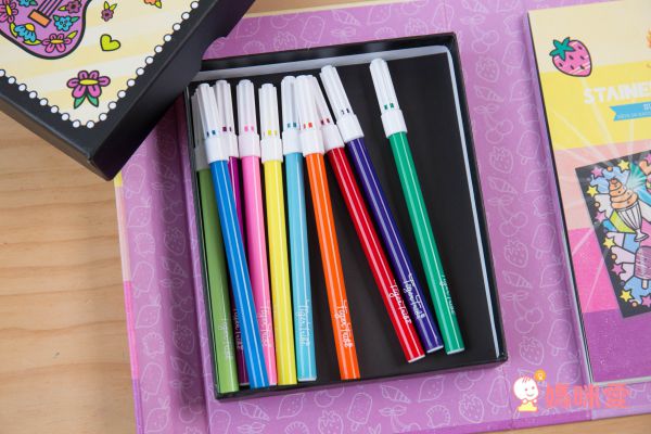 在家擁有小小畫室【澳洲 Tiger Tribe】旅行著色盒＆窗花彩繪