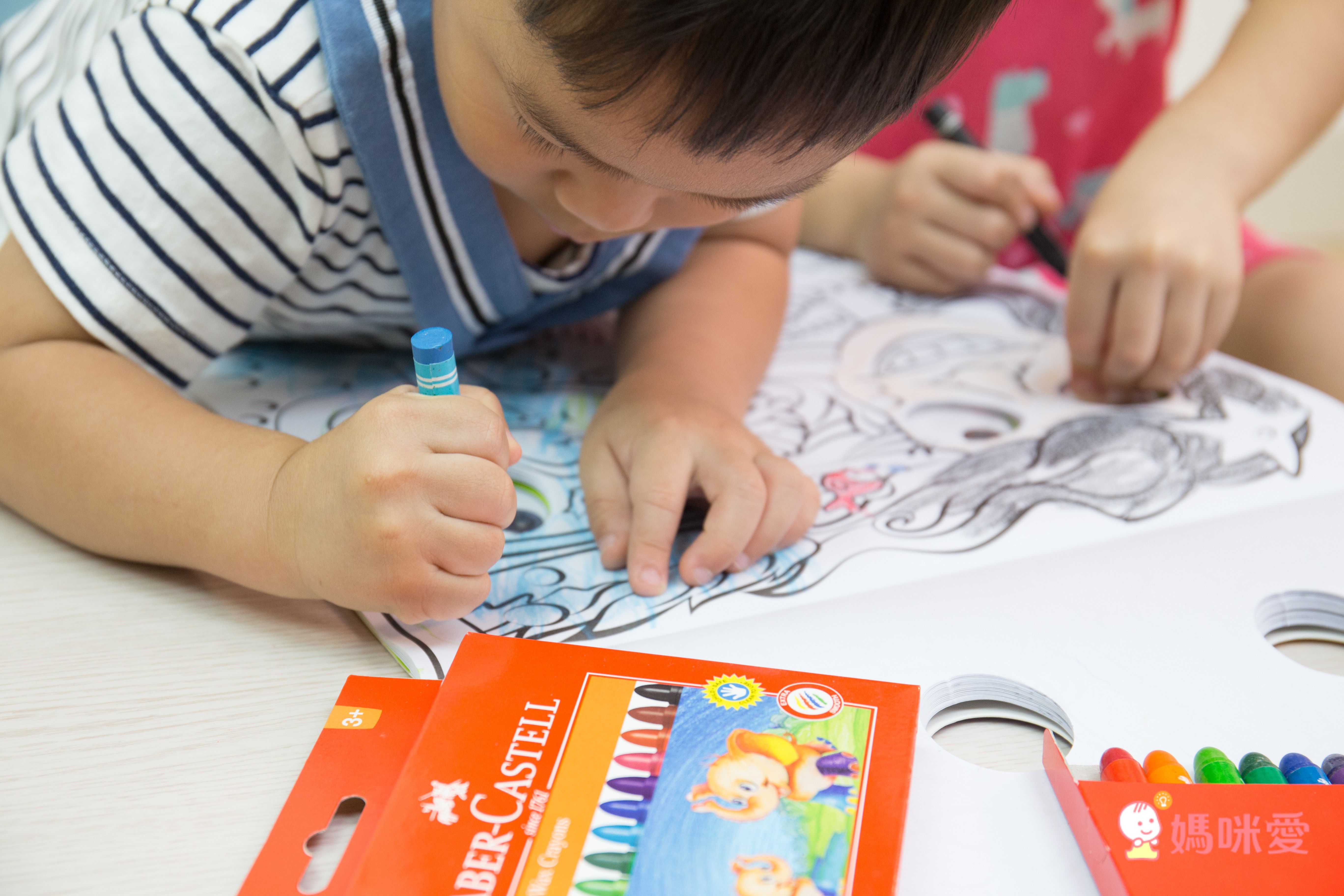 輝柏 FABER-CASTELL - 大象粗芯蠟筆-12色