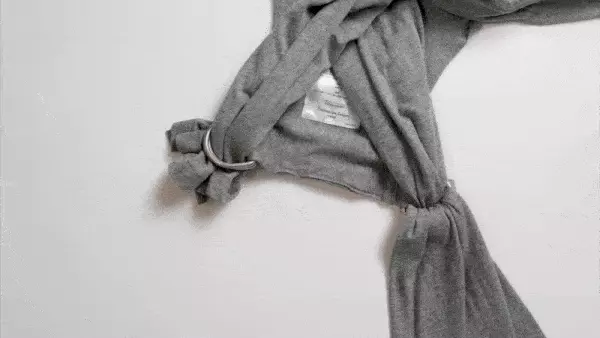 inParents - Snug 懷旅揹⼱ - 穿衣式嬰兒安撫揹巾(贈nanobebe體驗包)-標準版(適用XS–M)-自信黑