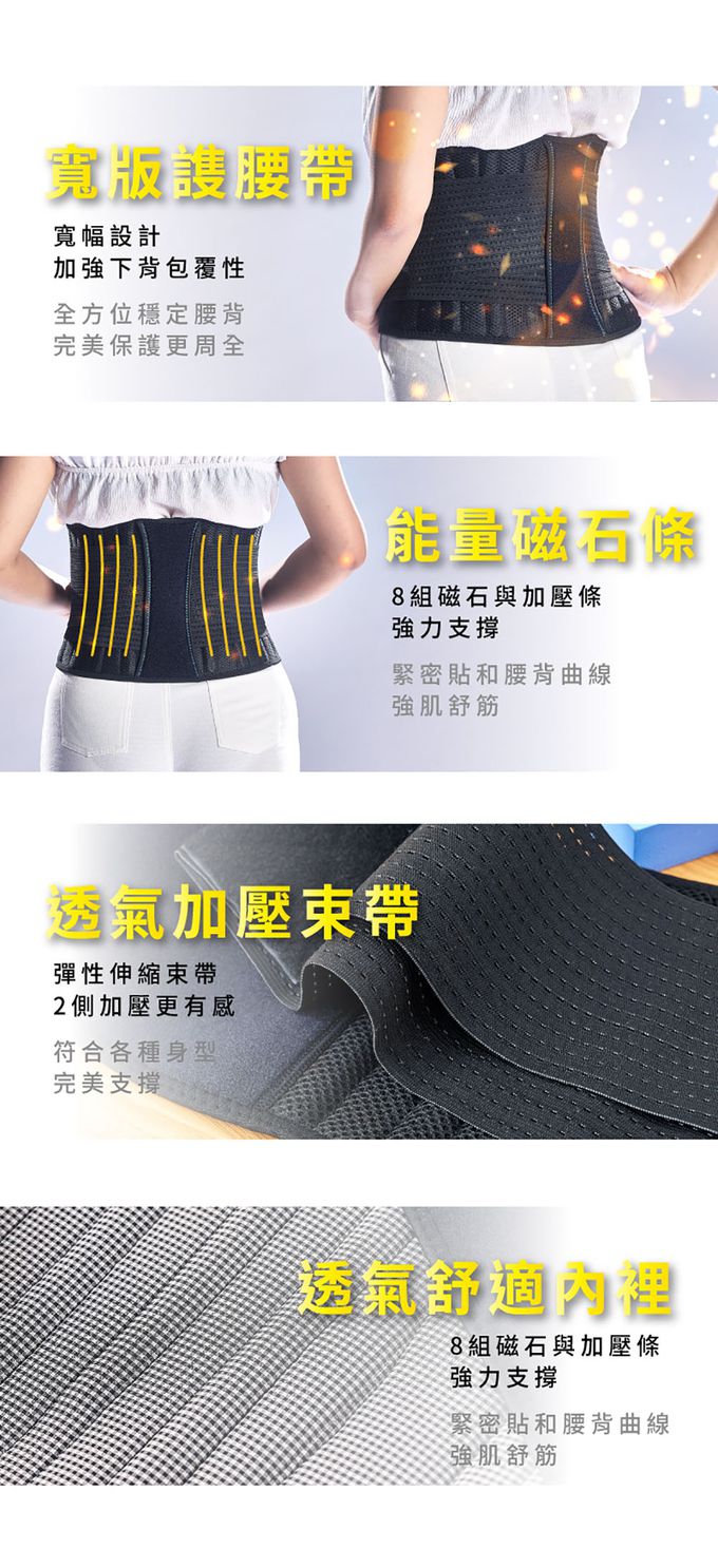 ELVIS 愛菲斯 - 石墨烯機能護腰帶