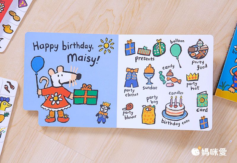 小鼠波波陪你慶生、過聖誕！最應景的外文遊戲書