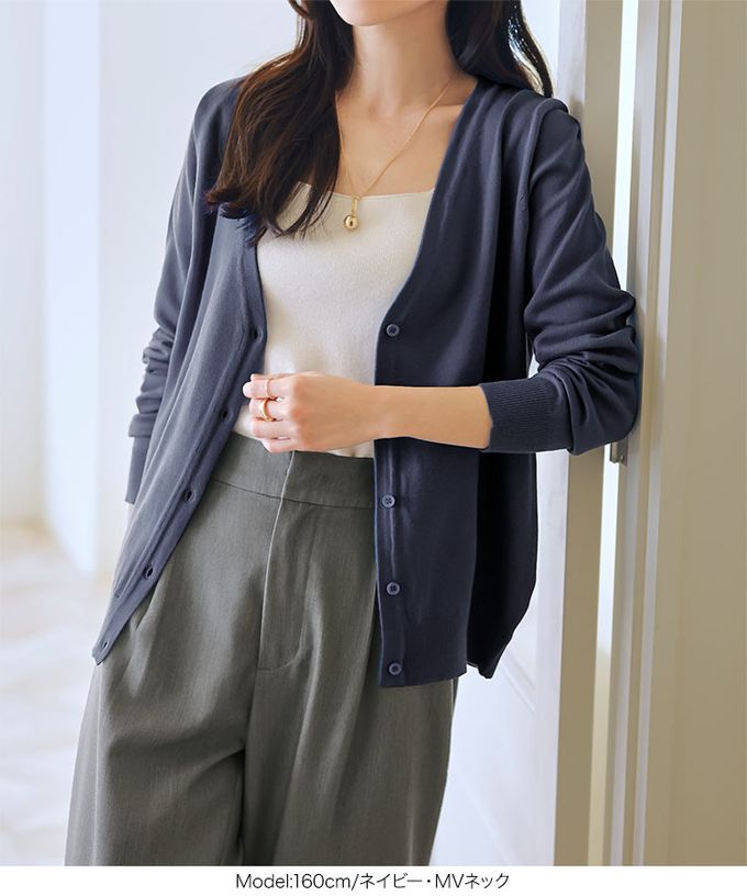 日本 Kobe Lettuce - 可機洗定番防曬薄外套(領可選)-海軍藍