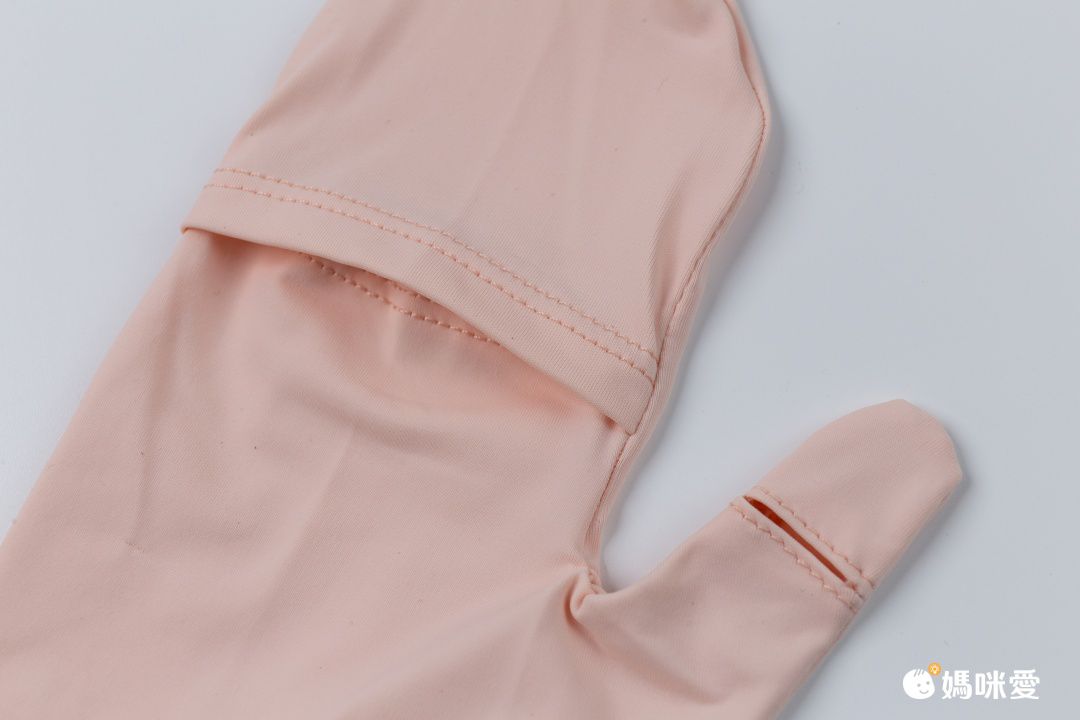 UPF50+成人冰絲涼感防曬袖套-可翻蓋款-黑色