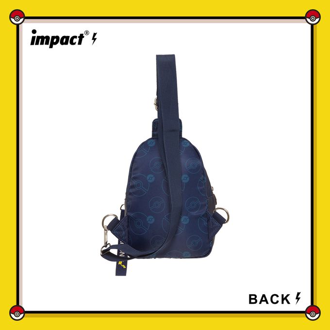 寶可夢單肩包-藍色