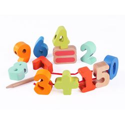 德國 ClassicWorld - 幼兒木製串珠-數字款