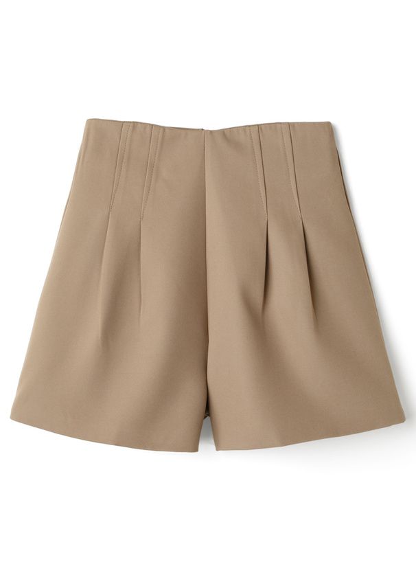 日本 GRL - 熱銷款百搭顯瘦短褲-深可可