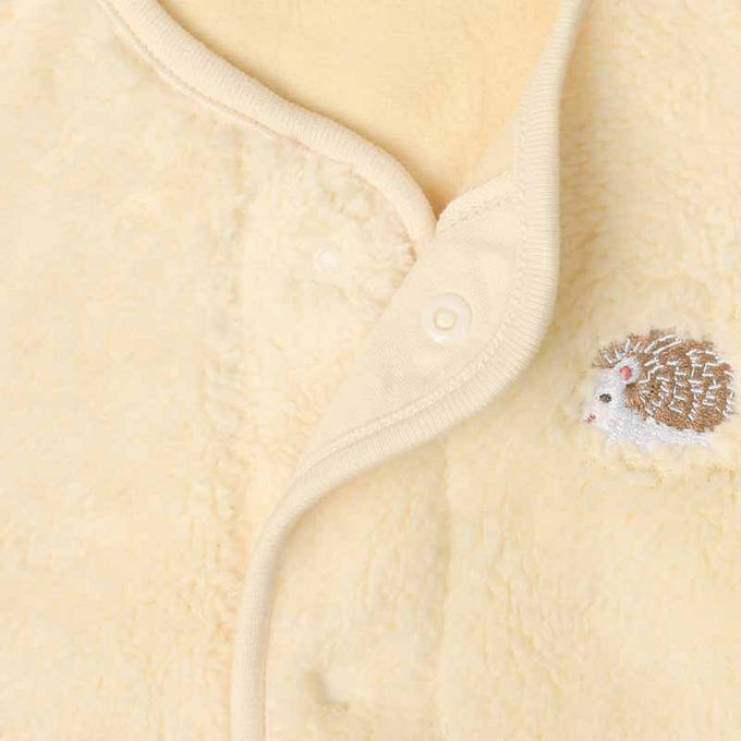 akachan honpo - 幼兒晚安背心-象牙白色