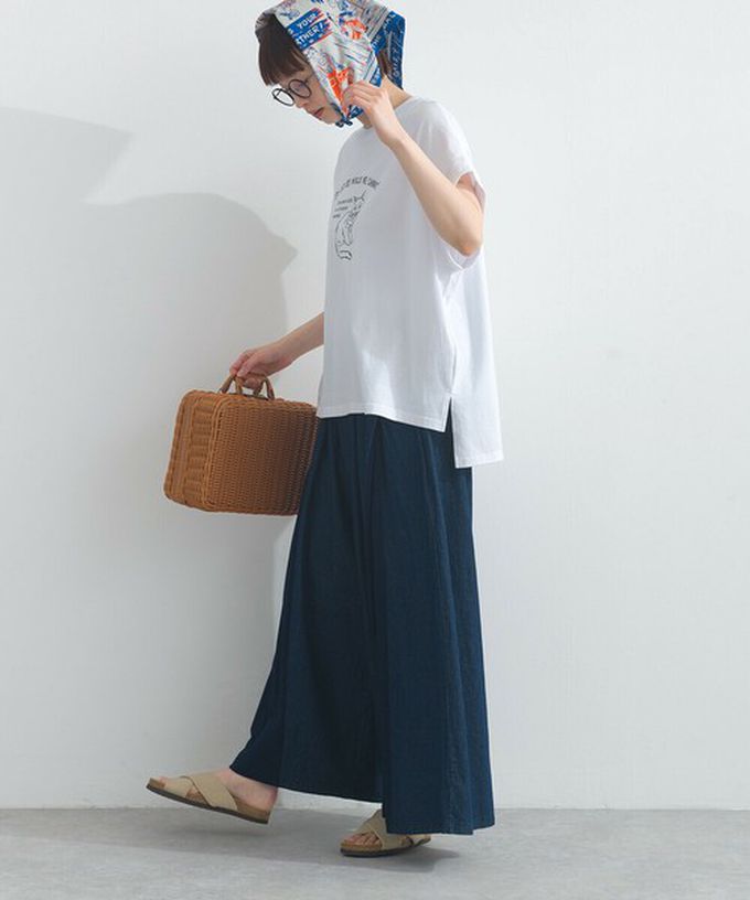 日本 Lupilien - 16OE天竺棉 貓咪印花短袖上衣-白