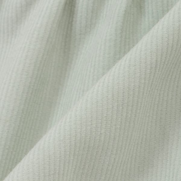 日本 petit main - 背後緞帶分層蛋糕長袖上衣-淺薄荷