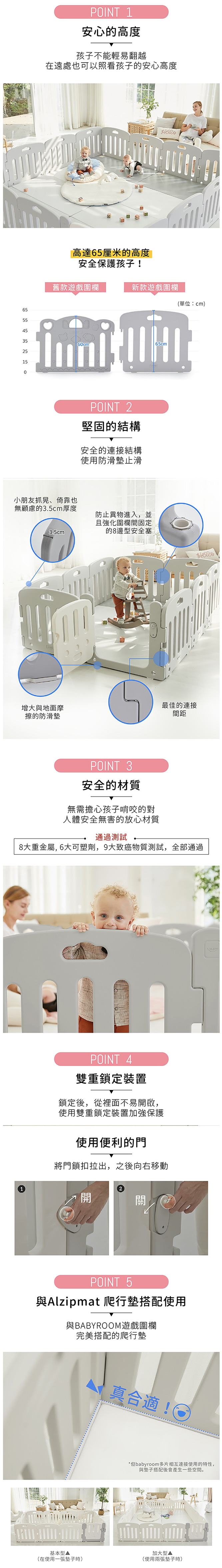 韓國圍欄、地墊NO.1 【Alzipmat 】專利設計，防護首選