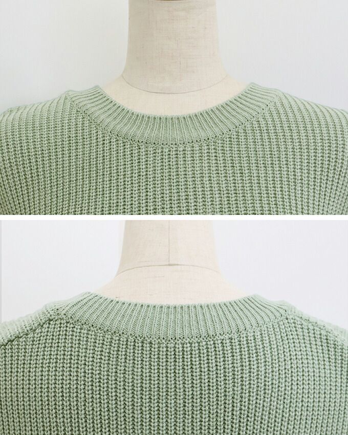 日本 BLUE EAST - 側蝴蝶結綁帶前短後長針織背心-薄荷