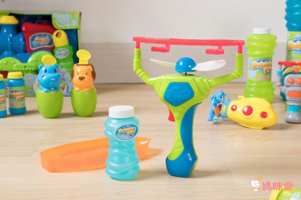 樂彩森林 - 電動泡泡機-泡中泡(附泡泡水118ml)